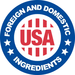 Foreign and domestic ingredients mark